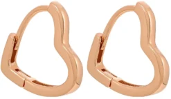 Bijou Brigitte Creolen|Ohrringe 925Er Silber>Creolen - Rose Lovebeat roségold