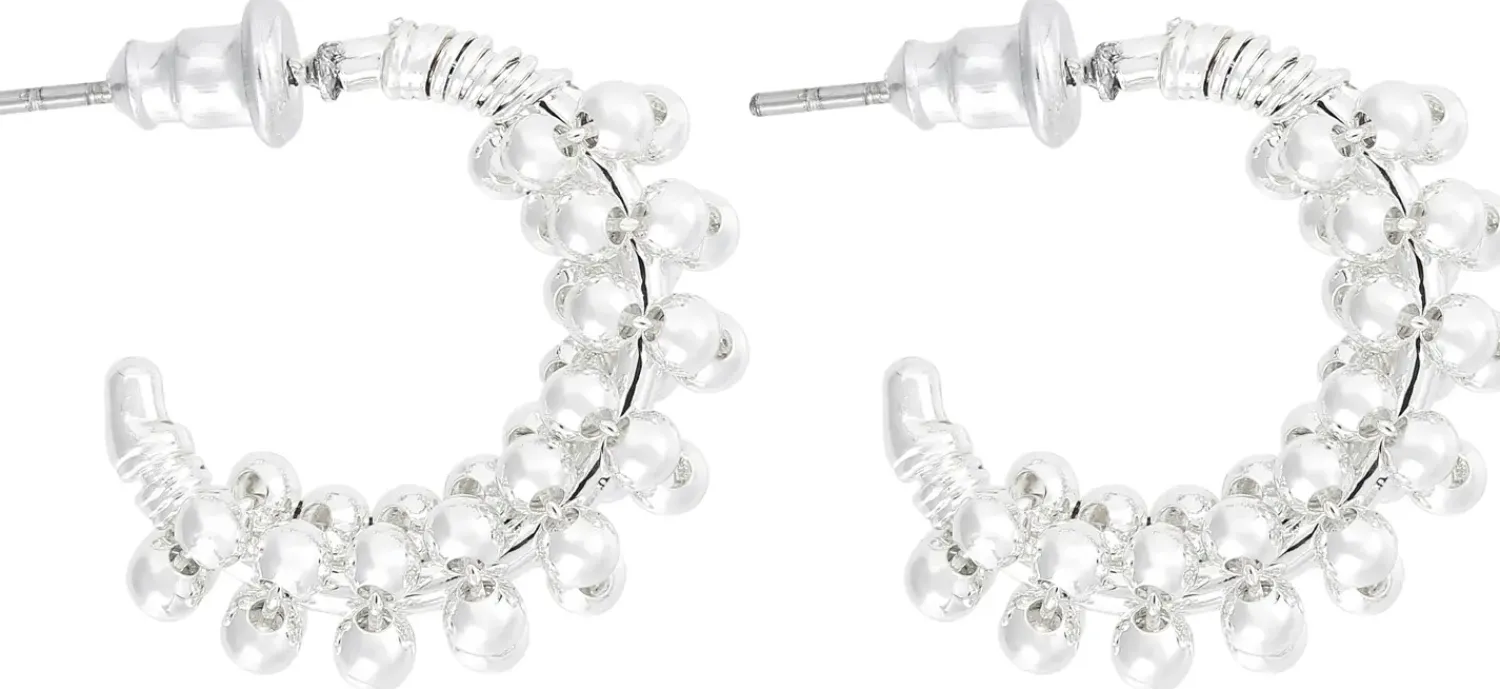 Bijou Brigitte Creolen>Creolen - Serene Arc silber