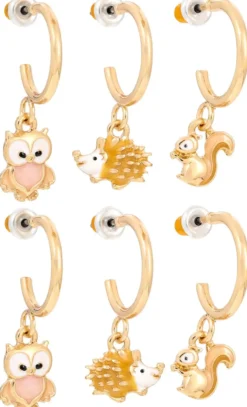 Bijou Brigitte Creolen|Ohrringe Gold>Creolen-Set - Awesome Autumn gold