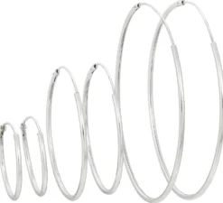 Bijou Brigitte Creolen|Ohrringe 925Er Silber><noscript><img width=