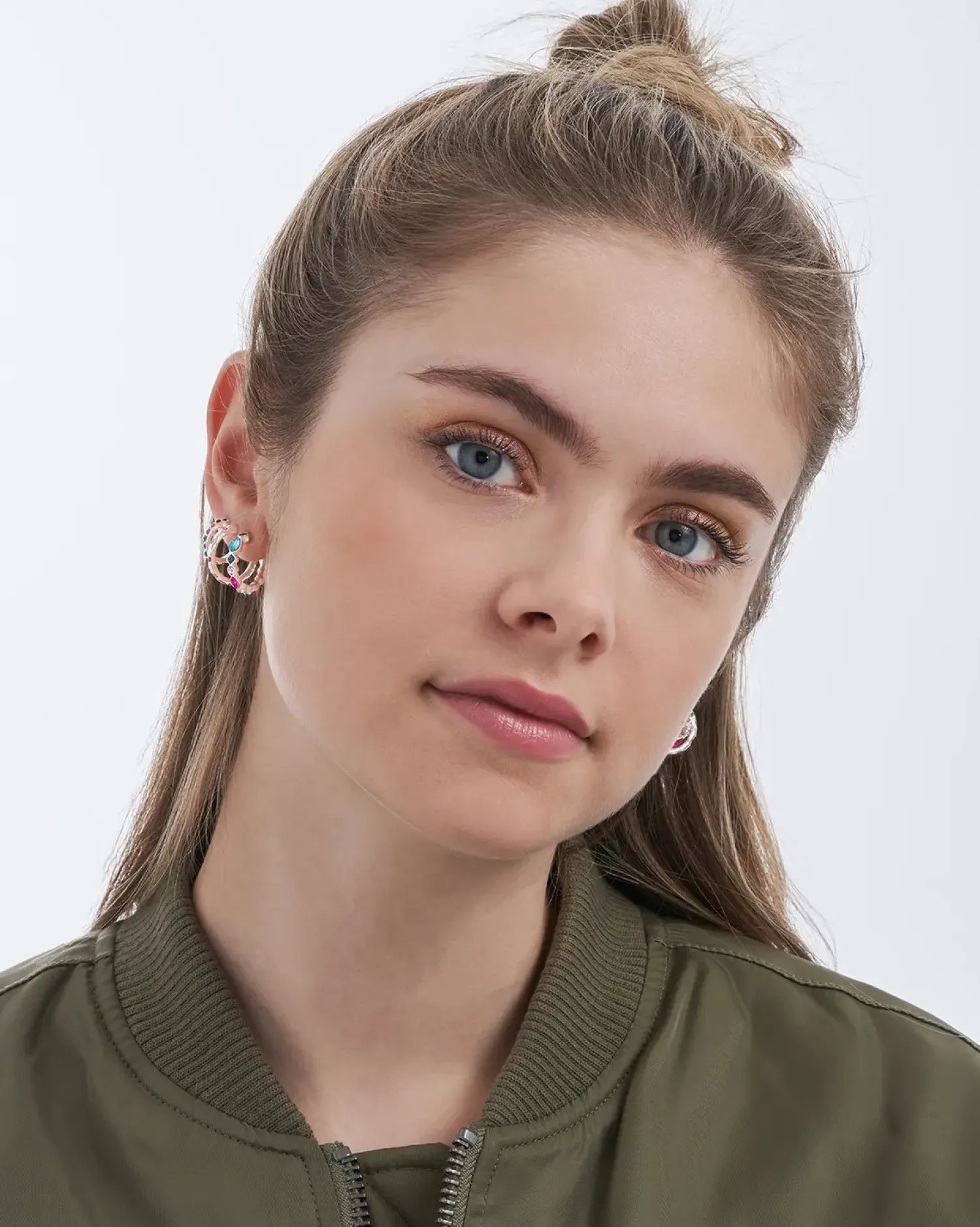 Bijou Brigitte Creolen|Bunter Schmuck>Creolen-Set - Colorful Sparkle mehrfarbig