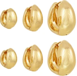 Bijou Brigitte Creolen|Ohrringe Gold>Creolen-Set - en Glow gold