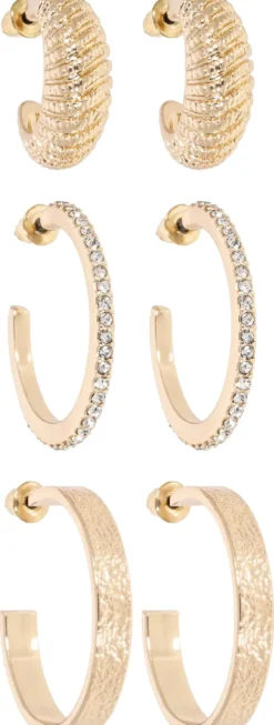Bijou Brigitte Creolen|Ohrringe Gold>Creolen-Set - en Necessaries gold