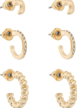 Bijou Brigitte Creolen|Ohrringe Gold>Creolen-Set - en Trio gold