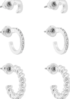 Bijou Brigitte Creolen>Creolen-Set - Silver Summer silber