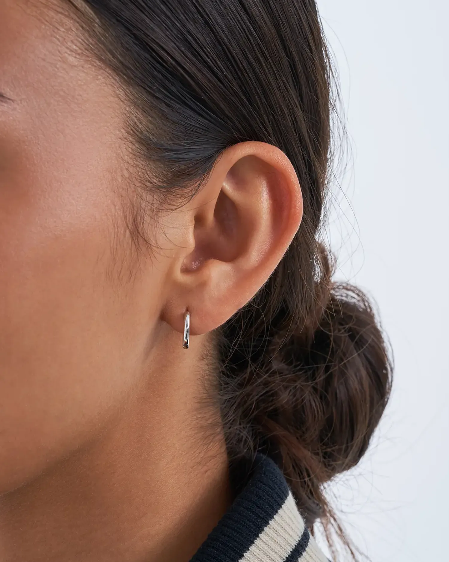 Bijou Brigitte Creolen|Ohrringe 925Er Silber>Creolen-Set - Slim Silver silber