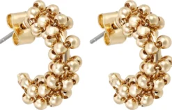 Bijou Brigitte Creolen|Ohrringe Gold>Creolen - Shiny Bubbles gold