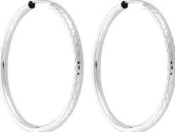 Bijou Brigitte Creolen|Ohrringe 925Er Silber>Creolen - Shiny Diamond silber