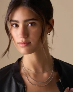 Bijou Brigitte Creolen|Basics>Creolen - Shiny Gleam silber