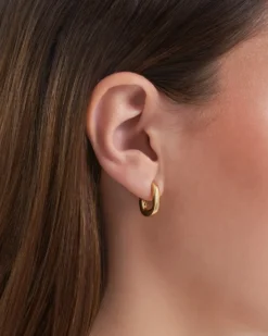 Bijou Brigitte Creolen|Ohrringe Gold>Creolen - Shiny Moments gold
