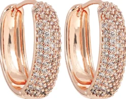 Bijou Brigitte Creolen>Creolen - Shiny Rose roségold