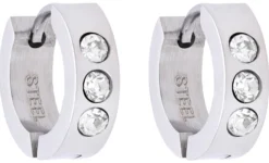 Bijou Brigitte Creolen|Herrenohrringe>Creolen - Silver silber