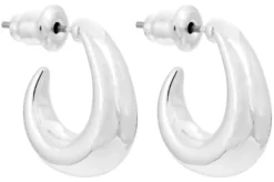 Bijou Brigitte Creolen|Basics>Creolen - Silver Glows silber