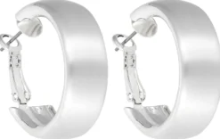 Bijou Brigitte Creolen|Chunky Hoops>Creolen - Silver Lady silber