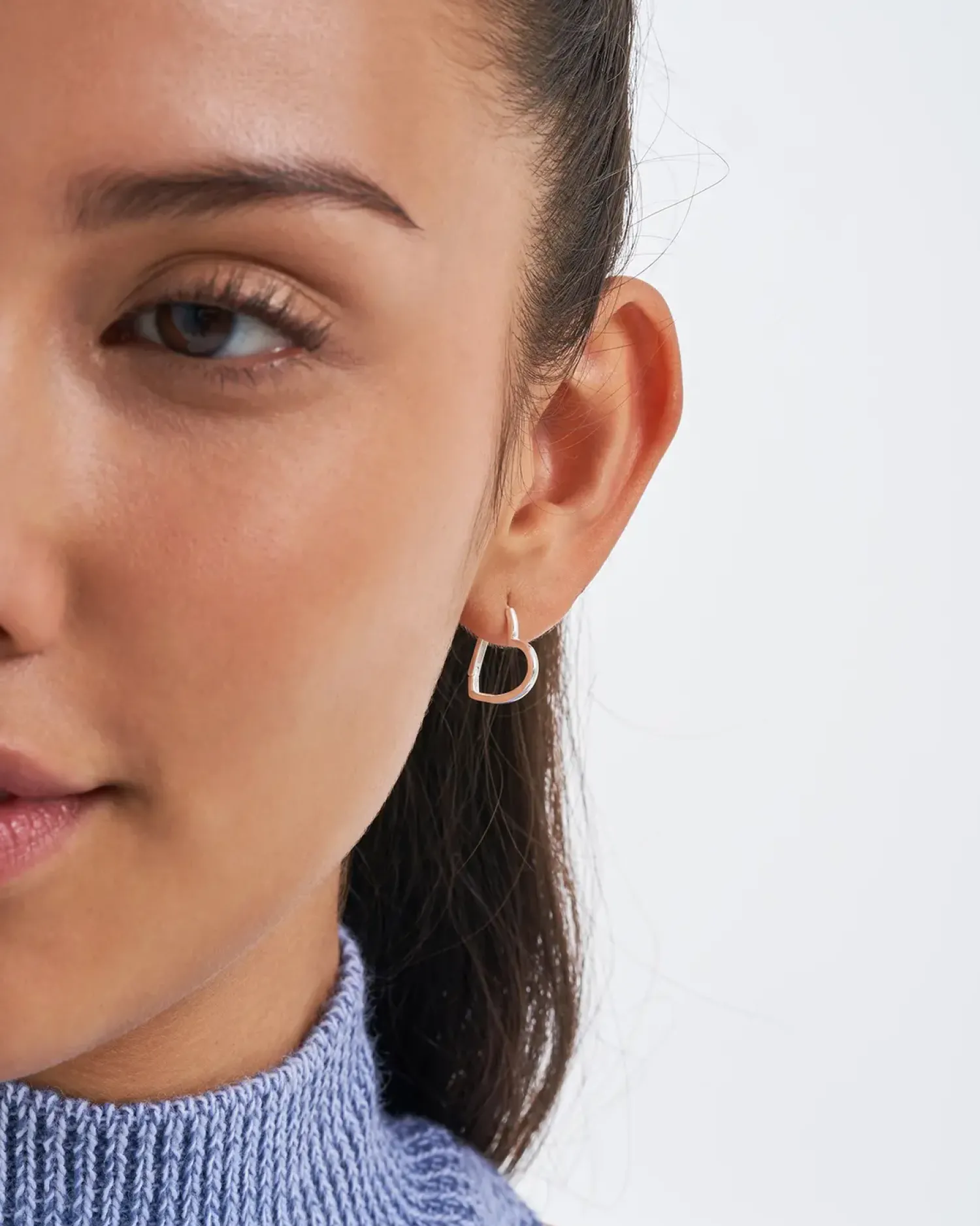 Bijou Brigitte Creolen|Ohrringe 925Er Silber>Creolen - Silver Lovebeats silber