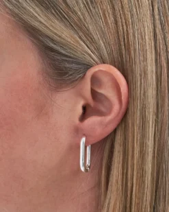 Bijou Brigitte Creolen|Basics>Creolen - Silver Oval silber