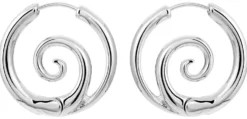 Bijou Brigitte Creolen>Creolen - Silver Spirals silber