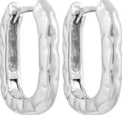 Bijou Brigitte Creolen|Ohrringe 925Er Silber>Creolen - Silver Square silber