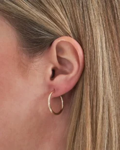 Bijou Brigitte Creolen|Ohrringe Gold>Creolen - Simple gold