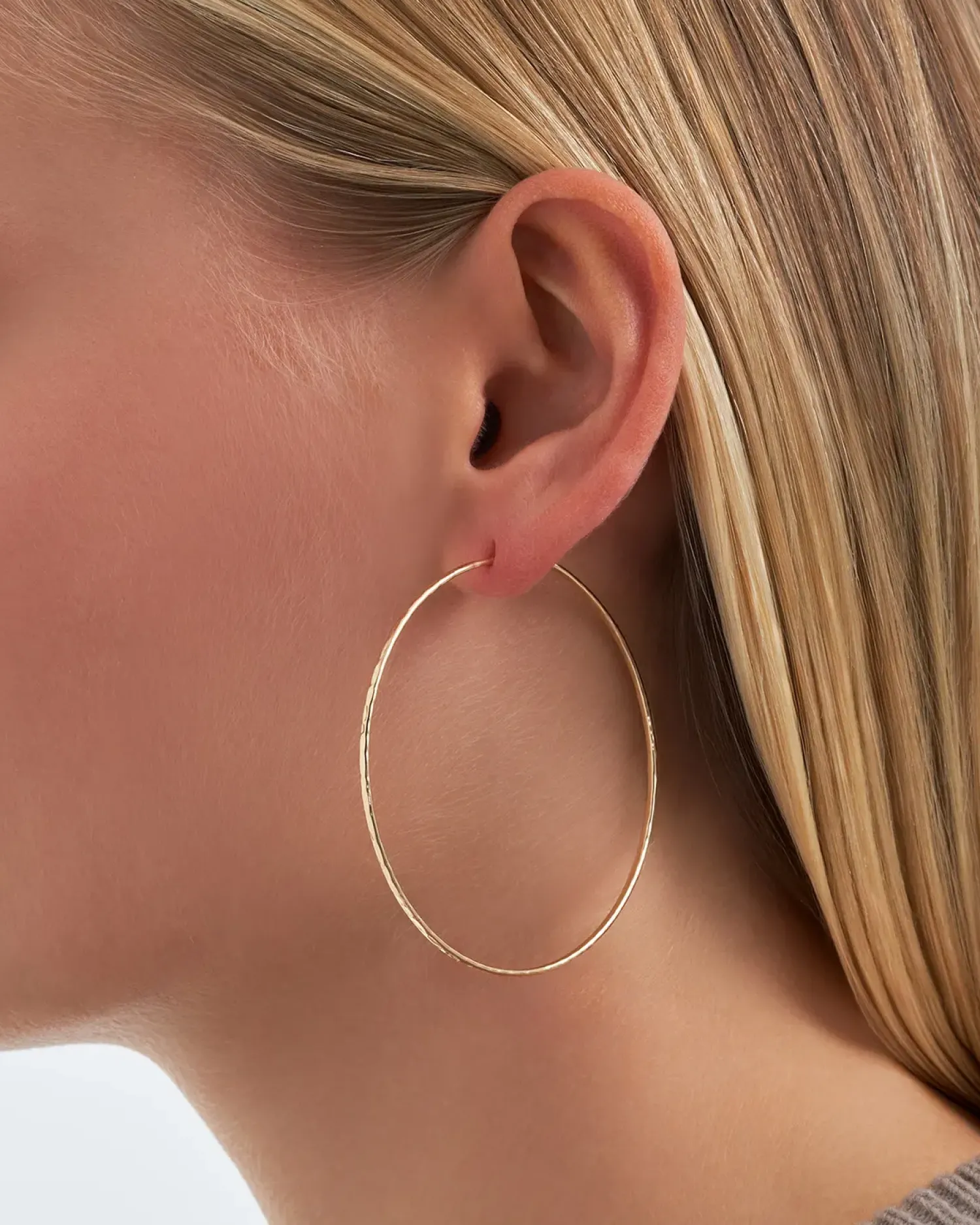 Bijou Brigitte Creolen|Ohrringe Gold>Creolen - Simple Shine gold