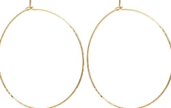 Bijou Brigitte Creolen|Ohrringe Gold>Creolen - Simple Shine gold