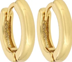 Bijou Brigitte Creolen|Ohrringe Gold>Creolen - Small Shine gold
