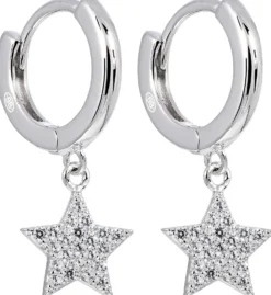 Bijou Brigitte Creolen|Ohrringe 925Er Silber>Creolen - Small Stars silber