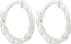 Bijou Brigitte Creolen|Ohrringe 925Er Silber>Creolen - Small Twist silber