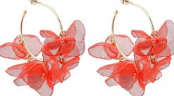Bijou Brigitte Creolen|Ohrringe Gold>Creolen - Soft Blossom gold, orange