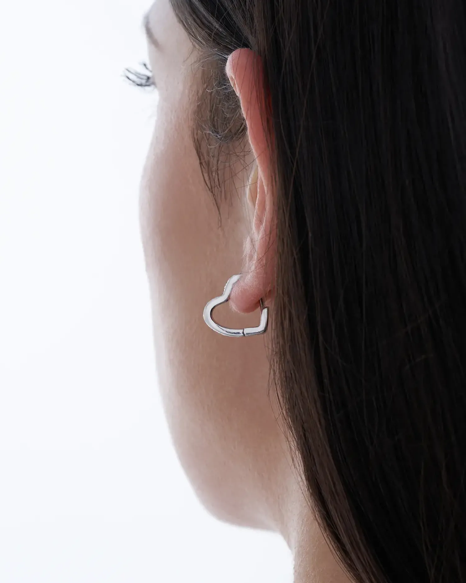 Bijou Brigitte Silver Crystals|Creolen>Creolen - Sparkling Lovebeat silber
