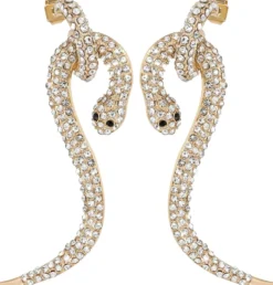 Bijou Brigitte Creolen|Ohrringe Gold>Creolen - Sparkly Venom gold