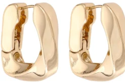 Bijou Brigitte Creolen|Chunky Hoops>Creolen - Statement Twist gold