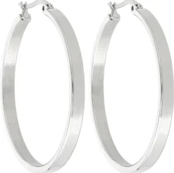 Bijou Brigitte Creolen|Edelstahlohrringe>Creolen - Strong Beauty silber