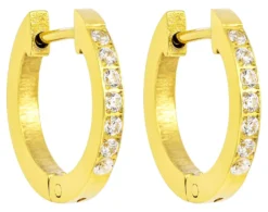 Bijou Brigitte Creolen|Ohrringe Gold>Creolen - Sunny Day gold