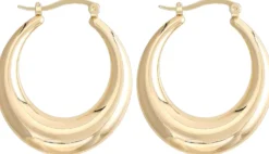 Bijou Brigitte Creolen|Ohrringe Gold><noscript><img width=