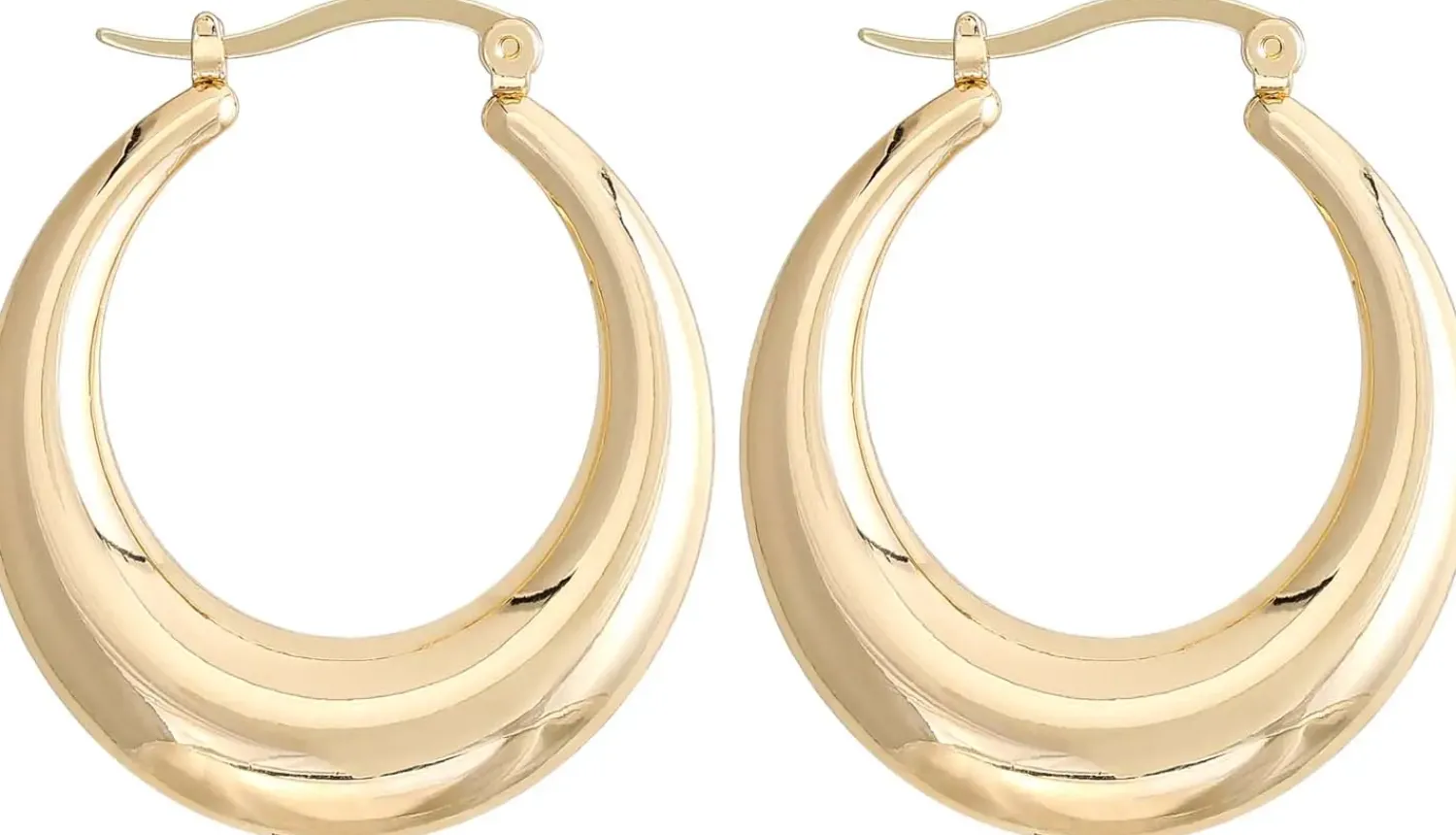 Bijou Brigitte Creolen|Ohrringe Gold>Creolen - Timeless Basic gold