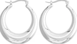 Bijou Brigitte Creolen|Basics>Creolen - Timeless Chic silber