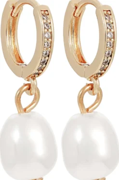 Bijou Brigitte Perlenschmuck|Brautohrringe>Creolen - Timeless Pearls gold, weiß