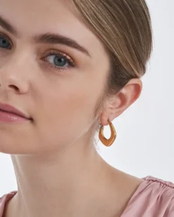 Bijou Brigitte Edelstahlschmuck In Gold|Creolen>Creolen - Timeless Shine gold