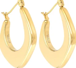 Bijou Brigitte Edelstahlschmuck In Gold|Creolen>Creolen - Timeless Shine gold