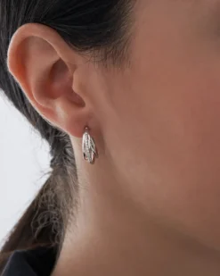 Bijou Brigitte Creolen|Ohrringe 925Er Silber>Creolen - Tiny Sparkle silber