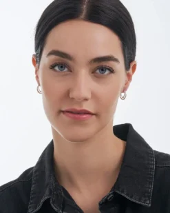 Bijou Brigitte Creolen|Ohrringe 925Er Silber>Creolen - Tiny Sparkle silber
