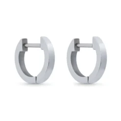 Bijou Brigitte Creolen|Wasserfester Schmuck>Creolen - Tiny Steel silber
