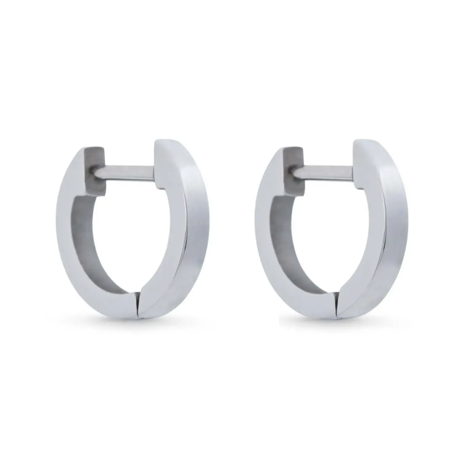 Bijou Brigitte Creolen|Wasserfester Schmuck>Creolen - Tiny Steel silber