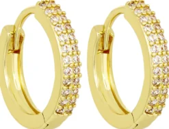 Bijou Brigitte Creolen|Ohrringe Gold>Creolen - Twinkling s gold