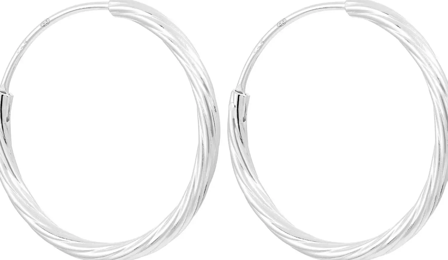 Bijou Brigitte Creolen|Ohrringe 925Er Silber>Creolen - Wonderful Basic silber