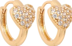 Bijou Brigitte Creolen|Ohrringe Gold>Creolen - Wonderful Hearts gold