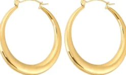 Bijou Brigitte Edelstahlschmuck In Gold|Creolen>Creolen - Wonderful Steel gold