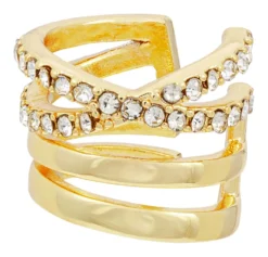 Bijou Brigitte Ohrringe Gold>Earcuff - en Gleam gold