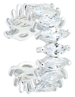 Bijou Brigitte Ohrringe 925Er Silber|Ohrringe 925Er Silber>Earcuff - Marquise Spark silber